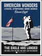 American Wonders: The Eagle Has Landed Concert Band sheet music cover